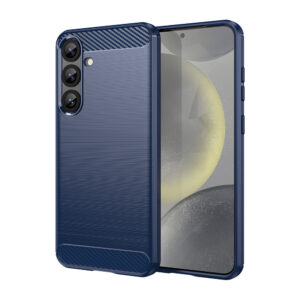 TPU anglies rašto dėklas Samsung Galaxy S25+ – mėlynas