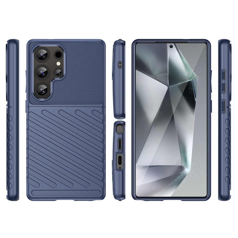 TPU dėklas Samsung Galaxy S25 Ultra – mėlynas
