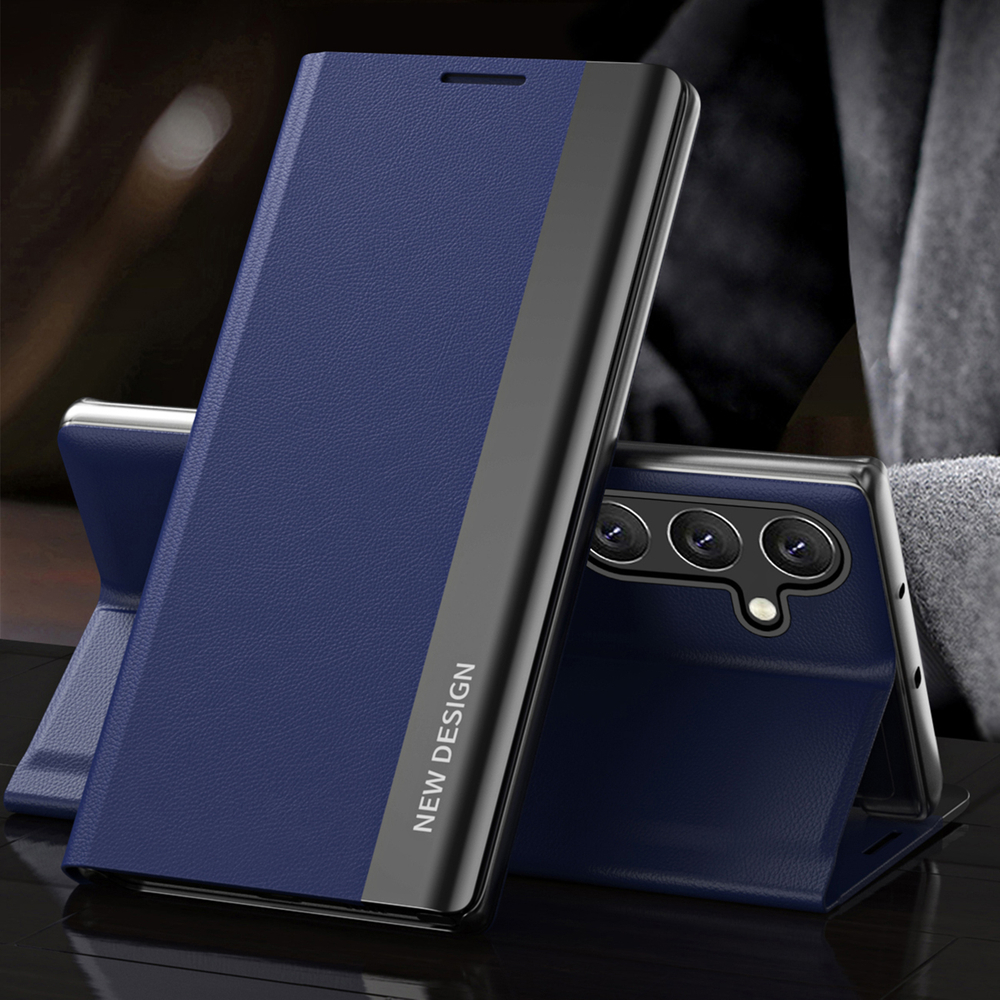 Sleep Case Pro dėklas Samsung Galaxy S24 FE – mėlynas