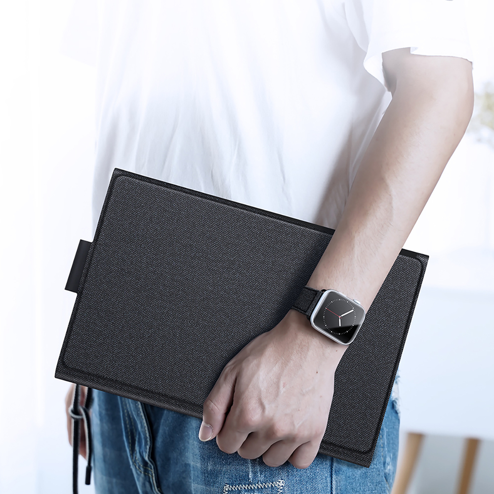 Dux Ducis Bluetooth klaviatūros dėklas Tab S6 Lite – juodas