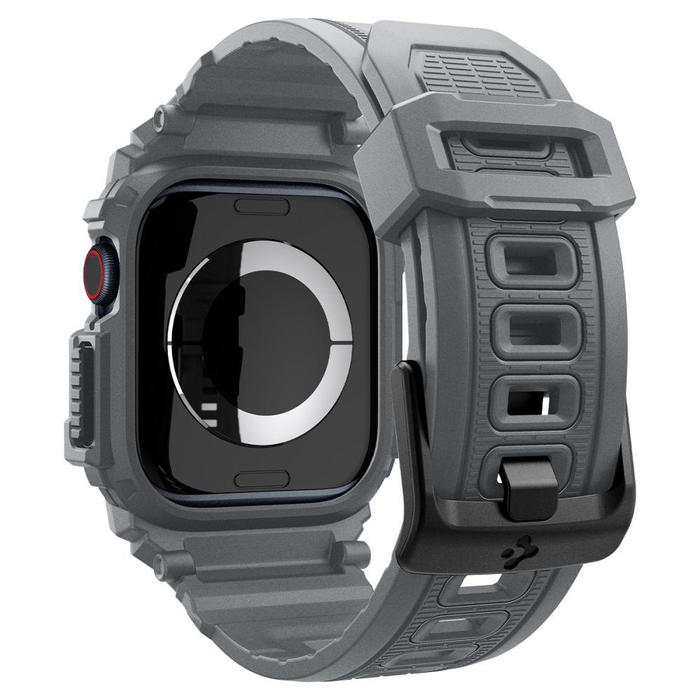 Dirželis Spigen Rugged Armor Pro Apple Watch 10 / 11 (46 mm), tamsiai pilkas