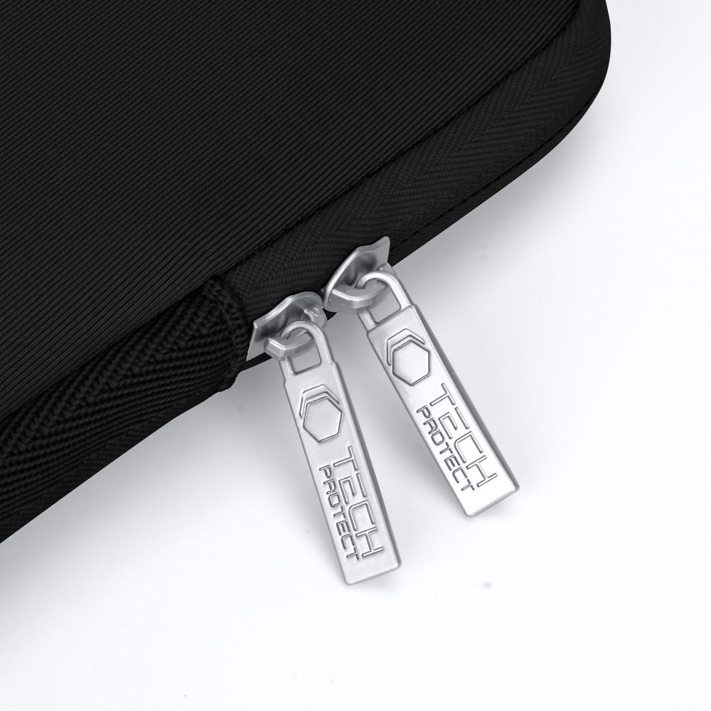 Dėklas Tech-Protect NeoSlim nešiojamajam kompiuteriui, 15-16 colių, juodas