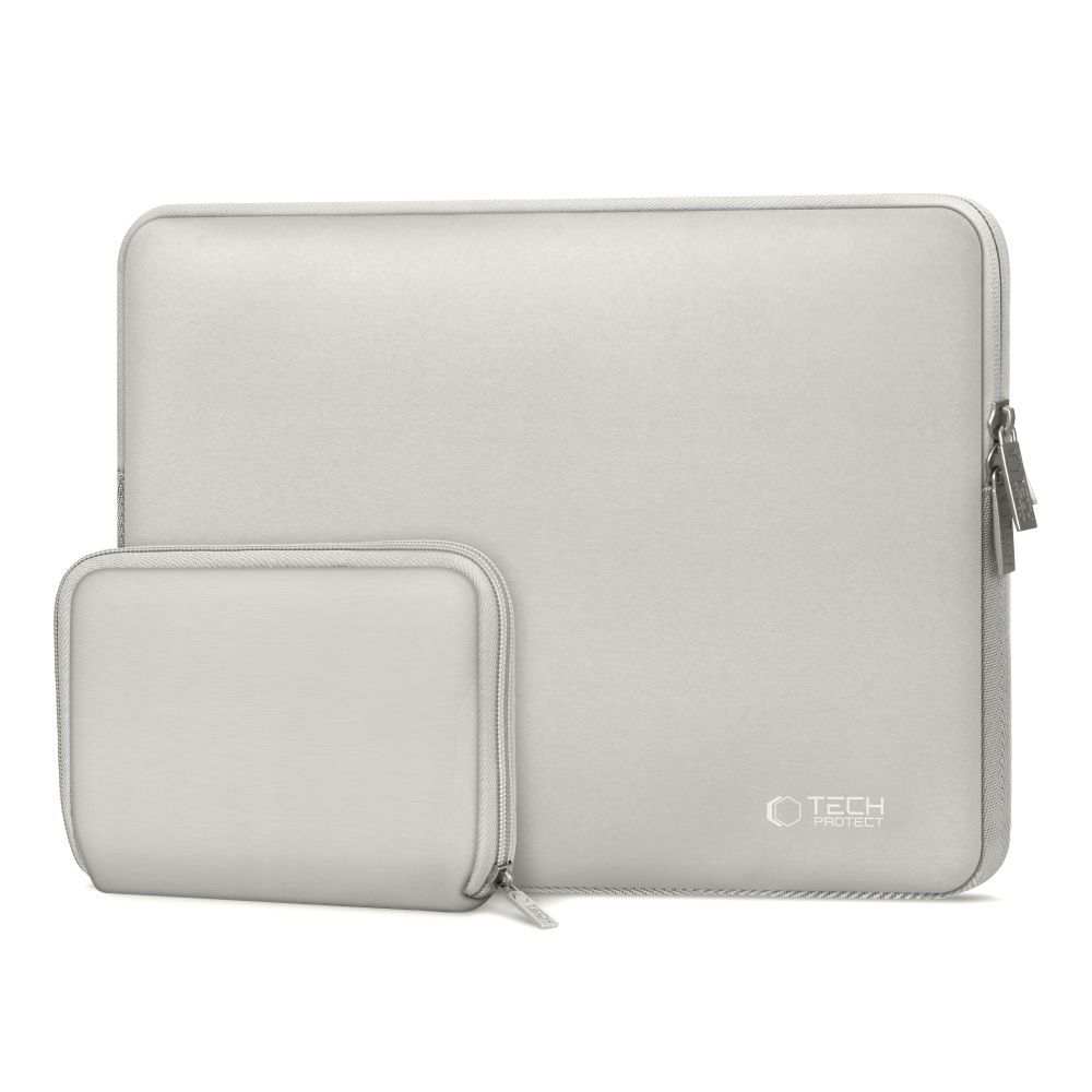 Dėklas nešiojamajam kompiuteriui Tech-Protect NeoSlim 15-16, pilkas