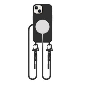 Dėklas Tech-Protect Magnecklace MagSafe iPhone 13, juodas