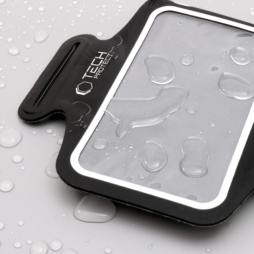 Sportinis dėklas ant rankos Tech-Protect M5 Universal Sport Armband, juodas