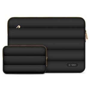 Dėklas Tech-Protect Puffy nešiojamajam kompiuteriui 13-14", juodas