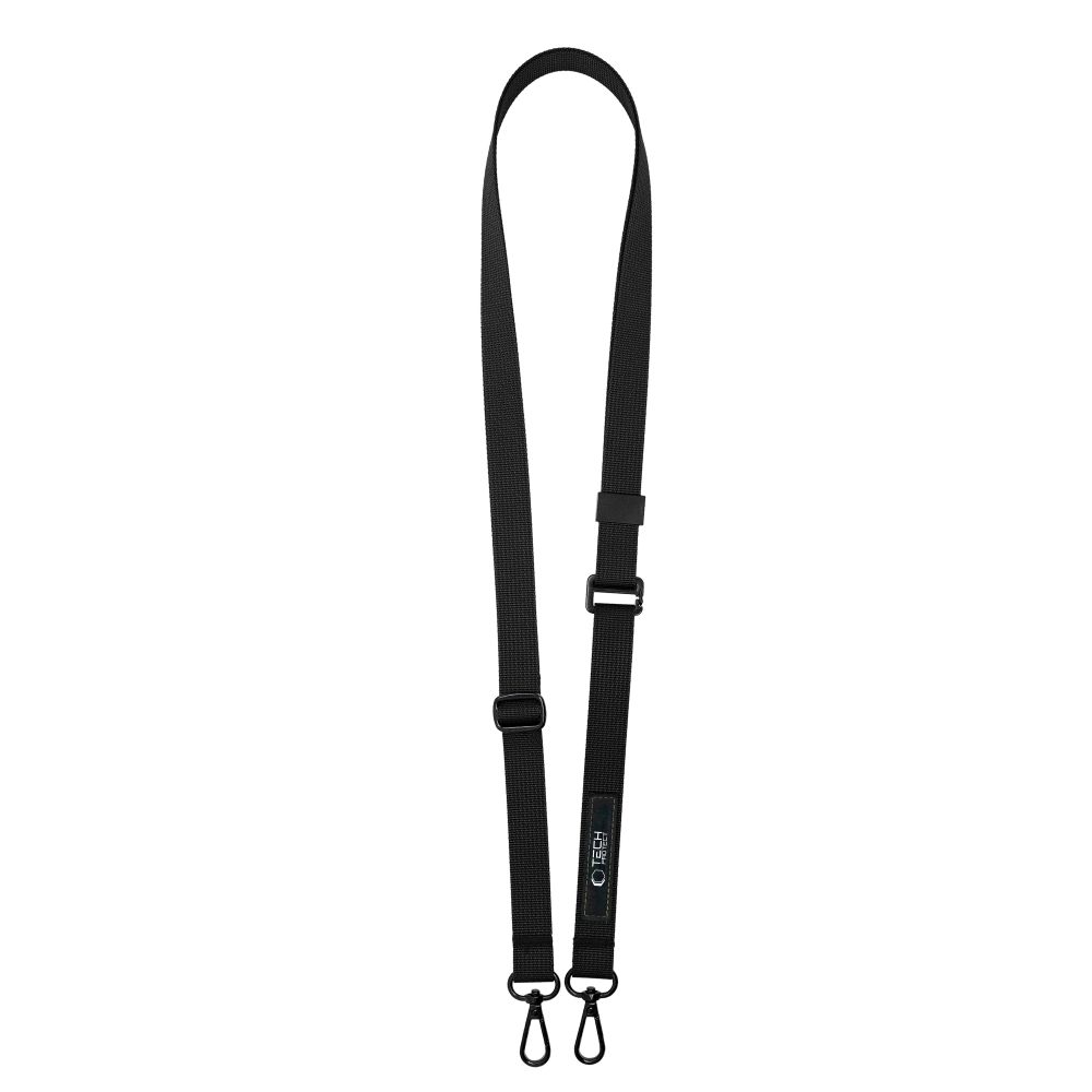 Virvelė Tech-Protect C6S Rope Crossbody, juoda