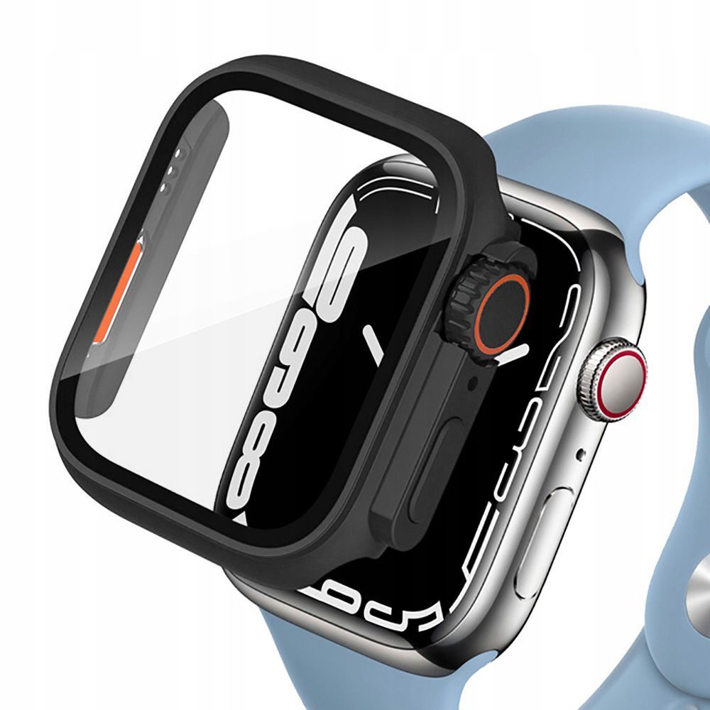 Dėklas Tech-Protect Defense360 Apple Watch 10 / 11 (46 mm), juodas/oranžinis