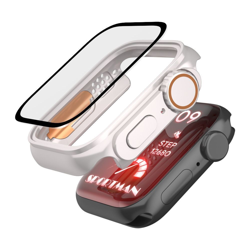 Dėklas Tech-Protect Defense360 Apple Watch 10 / 11 (46 mm), juodas/oranžinis