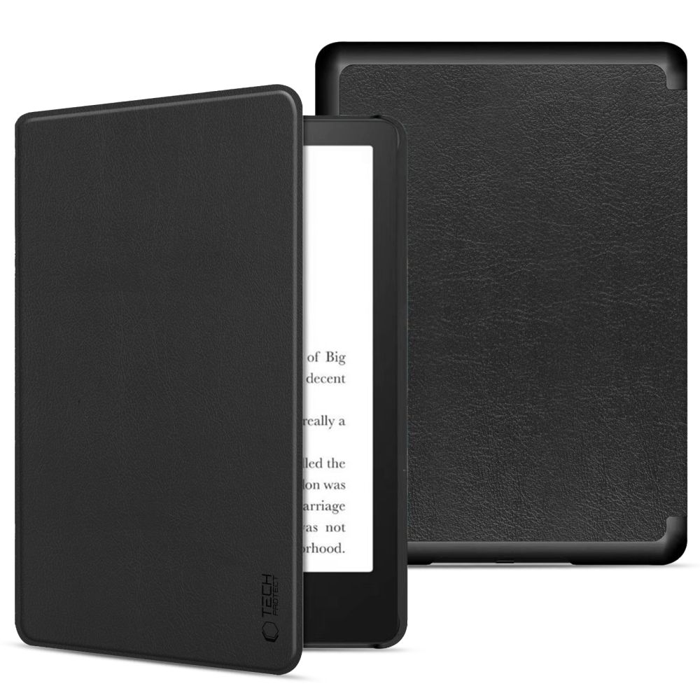Dėklas Tech-Protect SmartCase Kindle Paperwhite (6 gen.) / Colorsoft / Signature Edition, juodas