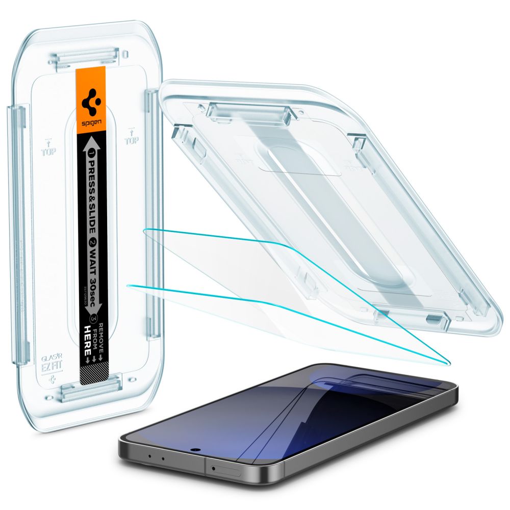 Apsauginis stiklas Spigen Glas.tR EZ Fit, Galaxy A56 5G / S24 FE, skaidrus, 2 vnt.