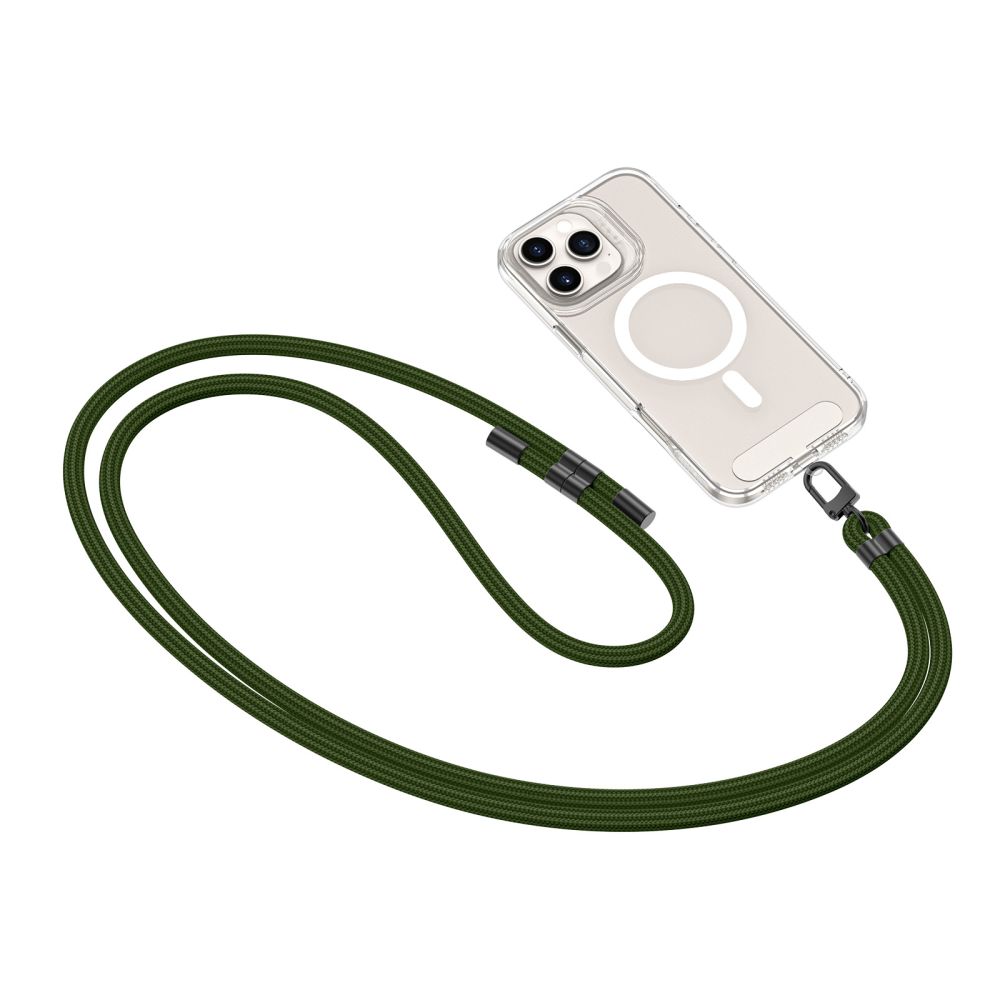 Dirželis Tech-Protect C7S Rope Crossbody, žalias/juodas