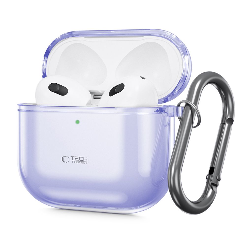 Dėklas Tech-Protect FlexAir AirPods 4, violetinis