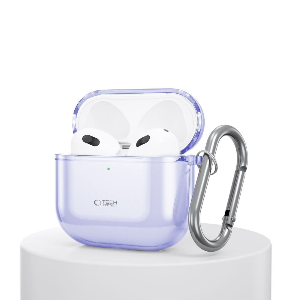 Dėklas Tech-Protect FlexAir AirPods 4, violetinis