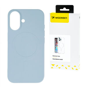 Wozinsky silikoninis MagSafe dėklas Galaxy S25 Ultra – mėlynas