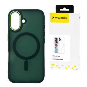 MagSafe magnetinis TPU dėklas Samsung Galaxy S25+ – žalias