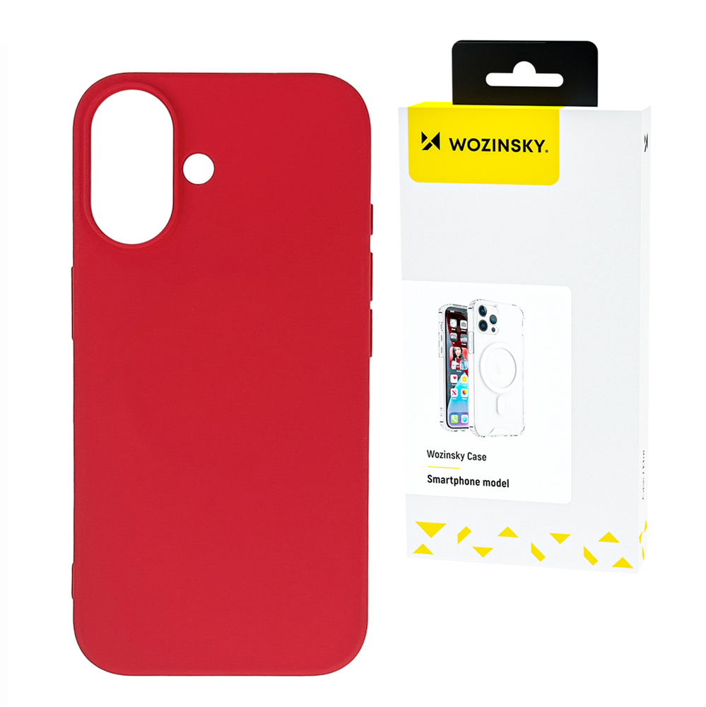 Wozinsky silikoninis dėklas Samsung Galaxy S25+ – raudonas