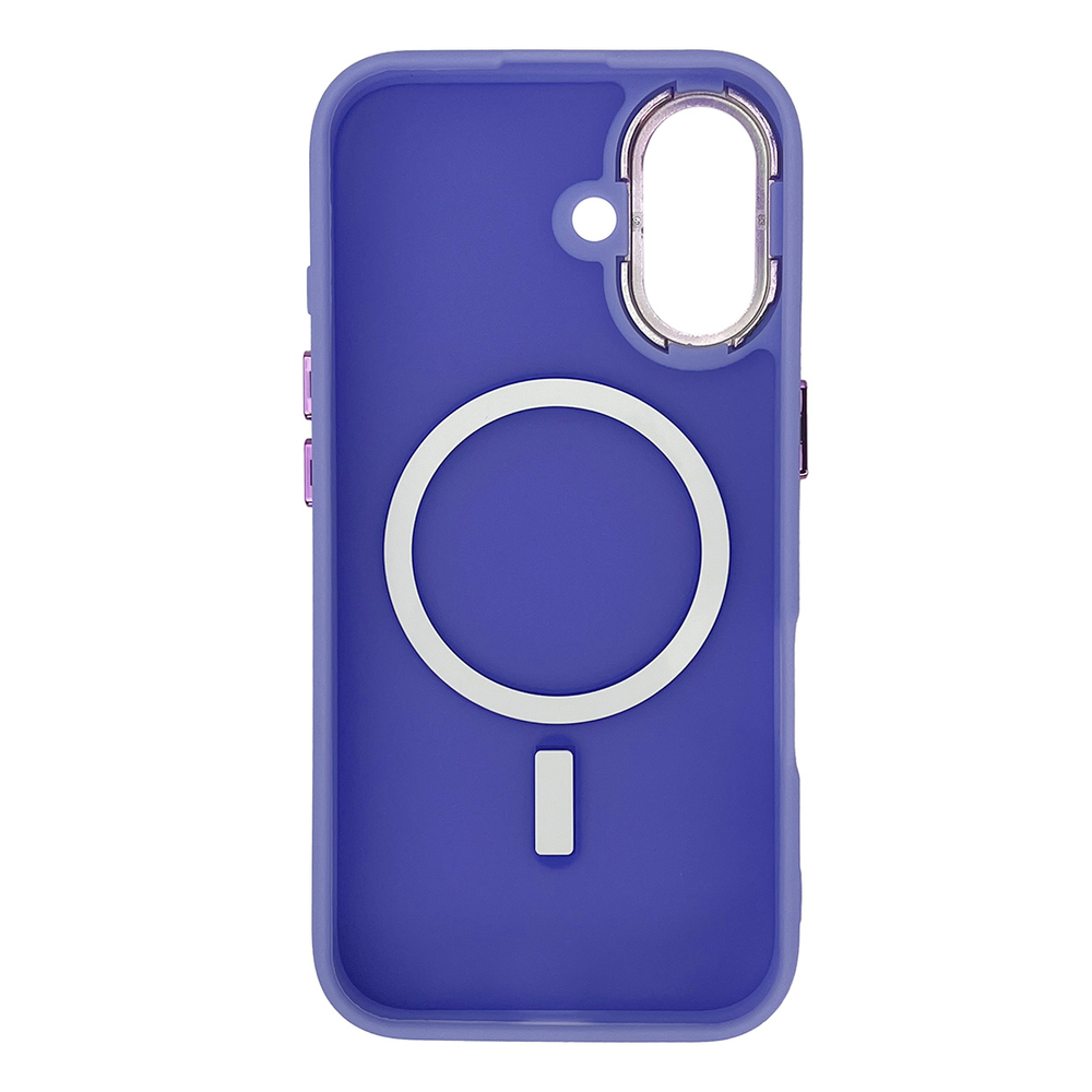 Magnetinis MagSafe dėklas Samsung Galaxy S25 – violetinis