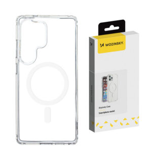 Wozinsky skaidrus MagSafe dėklas Samsung Galaxy S25