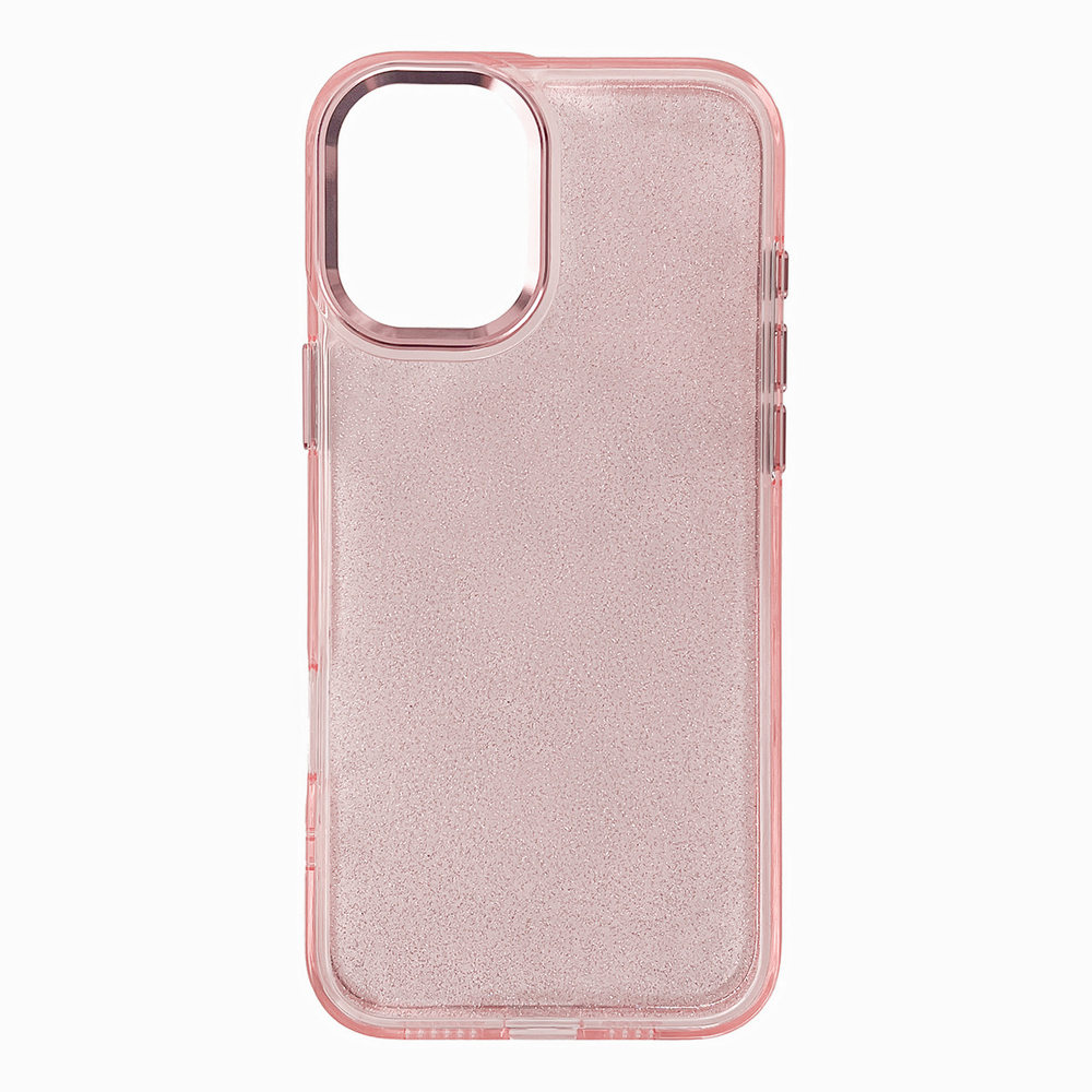 Glitter TPU dėklas Samsung Galaxy S24 FE – rožinis