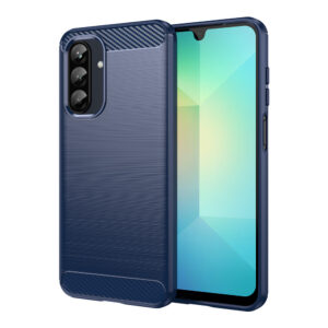 Carbon Case TPU dėklas Samsung Galaxy A26 – mėlynas