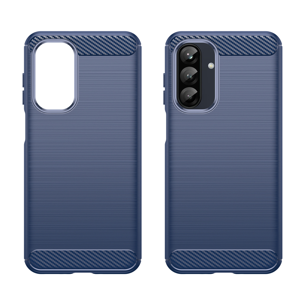Carbon Case TPU dėklas Samsung Galaxy A26 – mėlynas