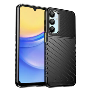 Thunder Case TPU dėklas Samsung Galaxy A26 – juodas