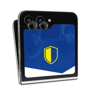 Grūdintas stiklas fotoaparato objektyvui 3mk Lens Protection Pro Black, skirtas Samsung Galaxy Z Flip 6