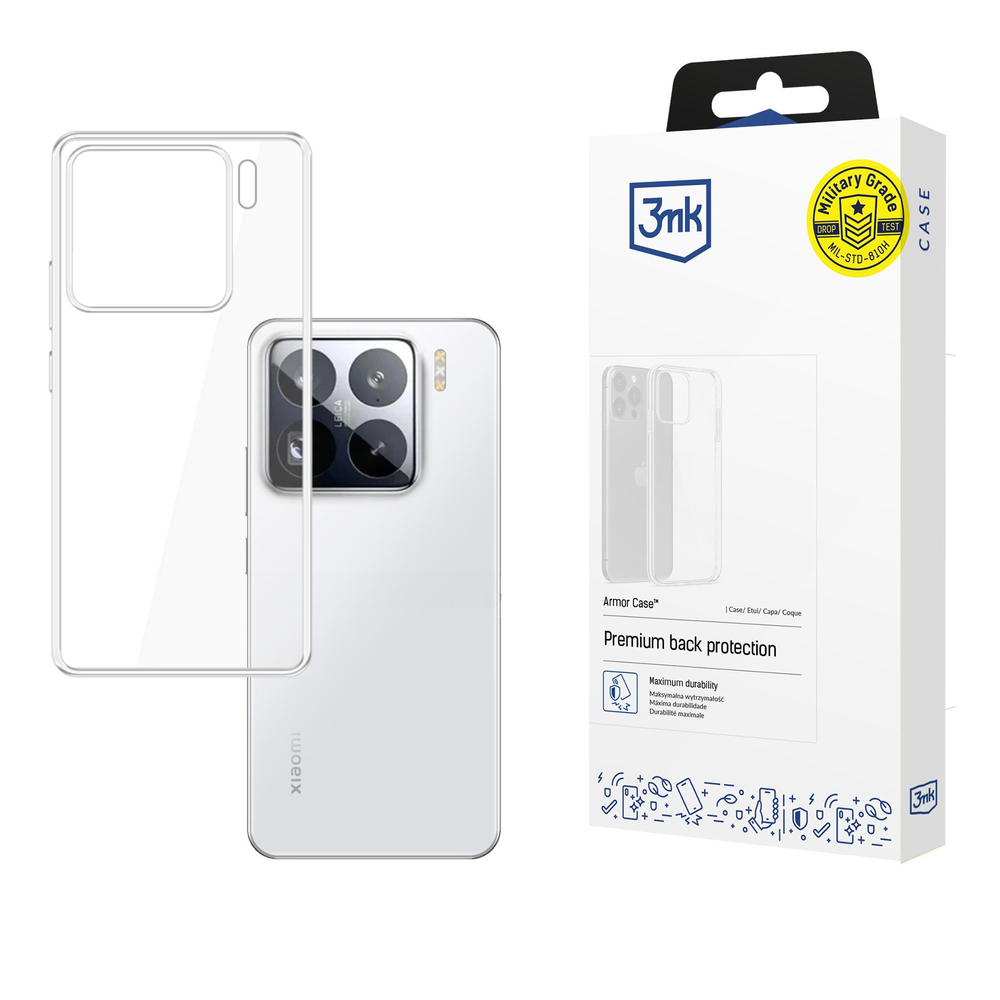 3mk skaidrus dėklas, skirtas Xiaomi 15 Pro - skaidrus