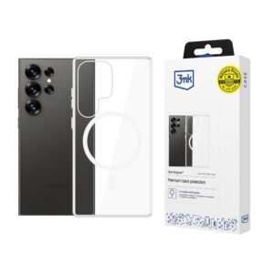 3mk Clear MagCase, skirtas Samsung Galaxy S25 Ultra - skaidrus