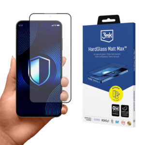 Matinis grūdintas stiklas 3mk HardGlass Matt Max, skirtas Samsung Galaxy S25