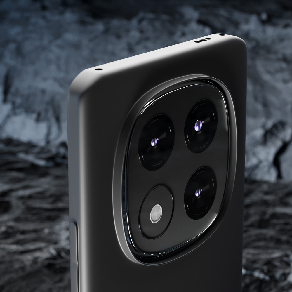 3mk matinis dėklas, skirtas Xiaomi Redmi Note 14 Pro+ – juodas
