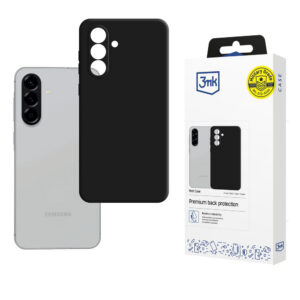 3mk matinis dėklas, skirtas Samsung Galaxy A36 5G – juodas