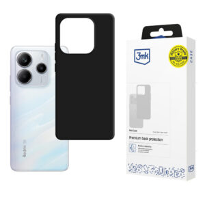 3mk Matt Case skirtas Xiaomi Redmi Note 14 5G - juodas