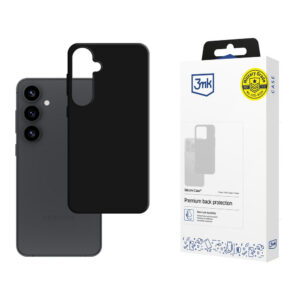 3mk silikoninis dėklas, skirtas Samsung Galaxy S25+ – juodas