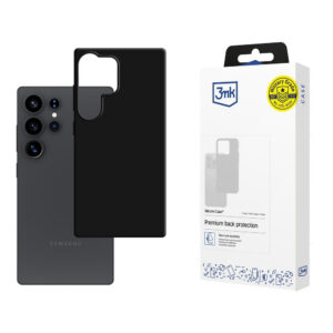 3mk silikoninis dėklas, skirtas Samsung Galaxy S25 Ultra – juodas