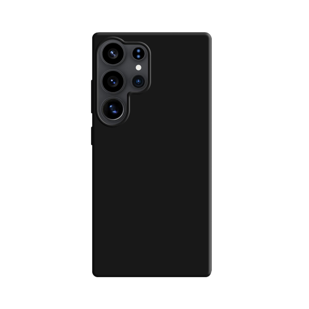 3mk silikoninis dėklas, skirtas Samsung Galaxy S25 Ultra – juodas