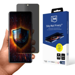 Privacy film 3mk silky matt privacy skirtas Xiaomi Redmi Note 14 Pro+