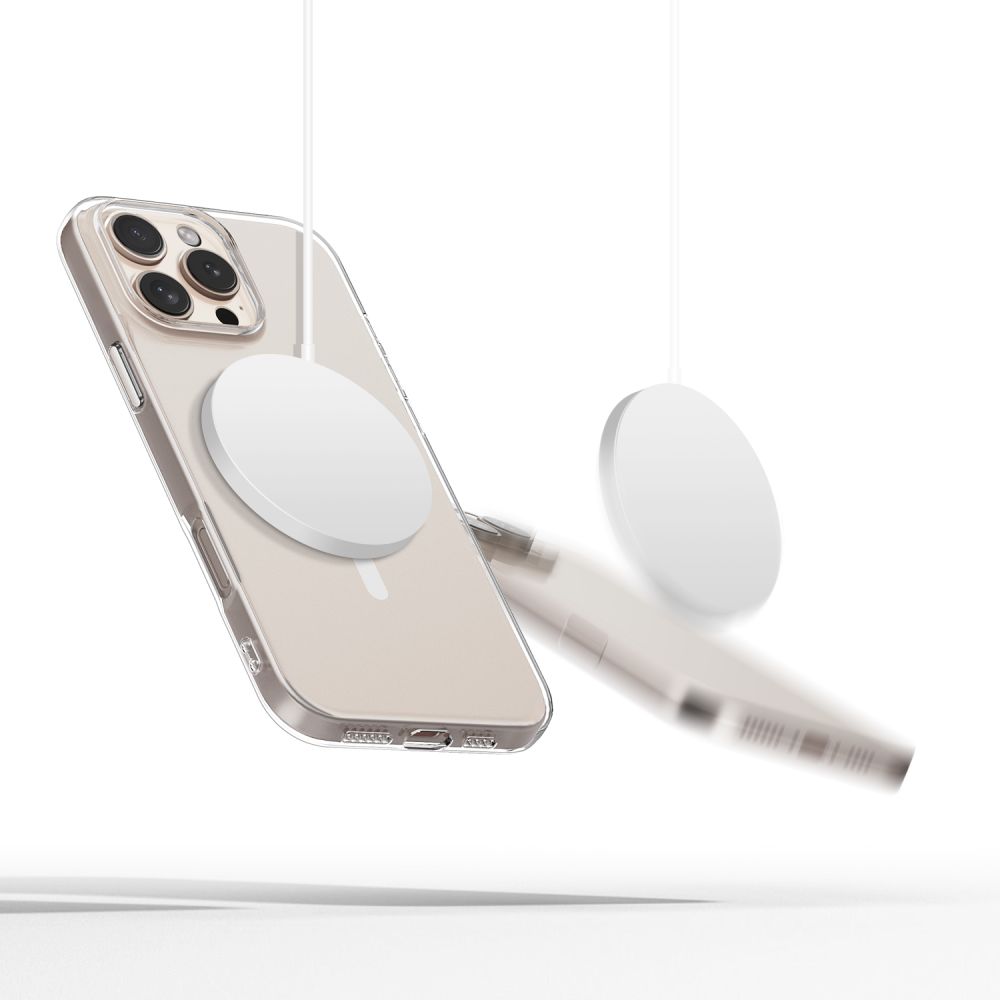 Dėklas Tech-Protect FlexAir MagSafe iPhone 16 Pro Max, skaidrus