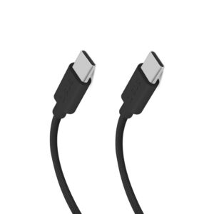 SBS TECABLETISSUETCK USB-C - USB-C 1.5m 60W pintas laidas - juodas