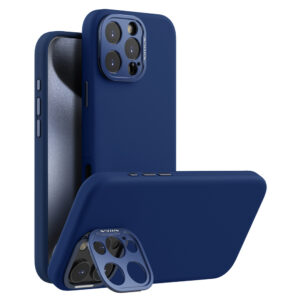 LensWing magnetinis dėklas iPhone 16 Pro – mėlynas