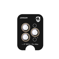 Joyroom JR-MFY0263 Stiklinė ekrano apsauga, skirta iPhone 16 Pro/16 Pro Max objektyvams – ruda