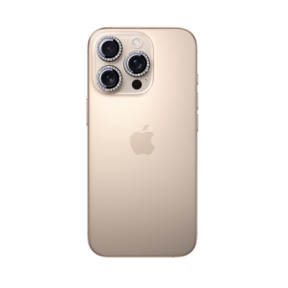 Joyroom kameros objektyvo stiklas iPhone 16 Pro/Pro Max – juodas