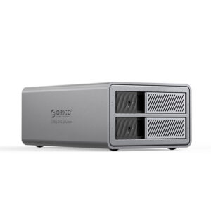 Orico 9828RU3 2 Big DAS sprendimas ProRAID disko masyvas 2 2.5"/3.5" SATA HDD/SSD diskams su RAID valdikliu - pilka