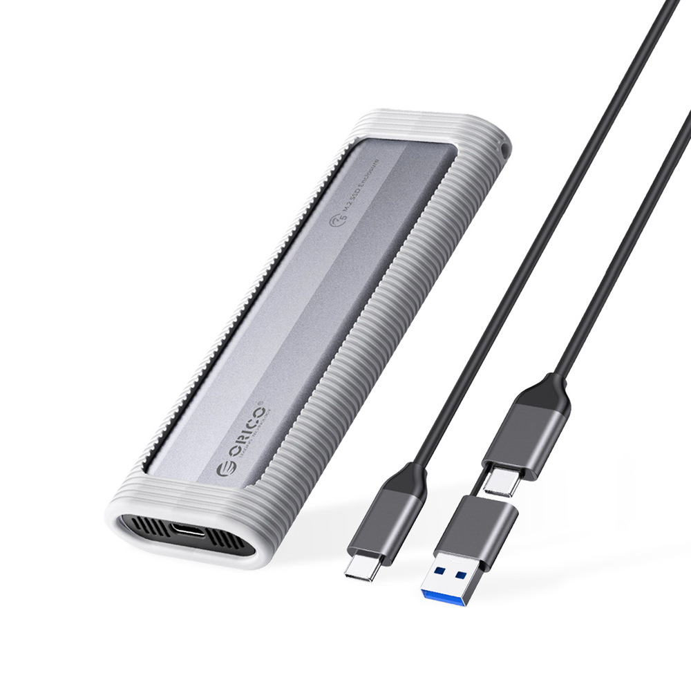 Orico AXM2F-V1 M.2 NGFF USB-C 5Gb/s Diskų Dėklas - Pilkas
