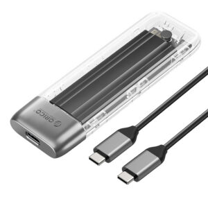 Orico TXM2-C3 M.2 NVME USB-C 3.2 10Gb/s diskų dėžutė - pilka