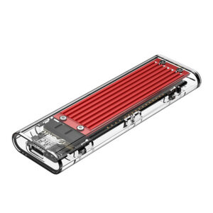 Orico TCM2-C3 M.2 NVME į USB-C 10Gb/s Disko Kasetė - Raudona