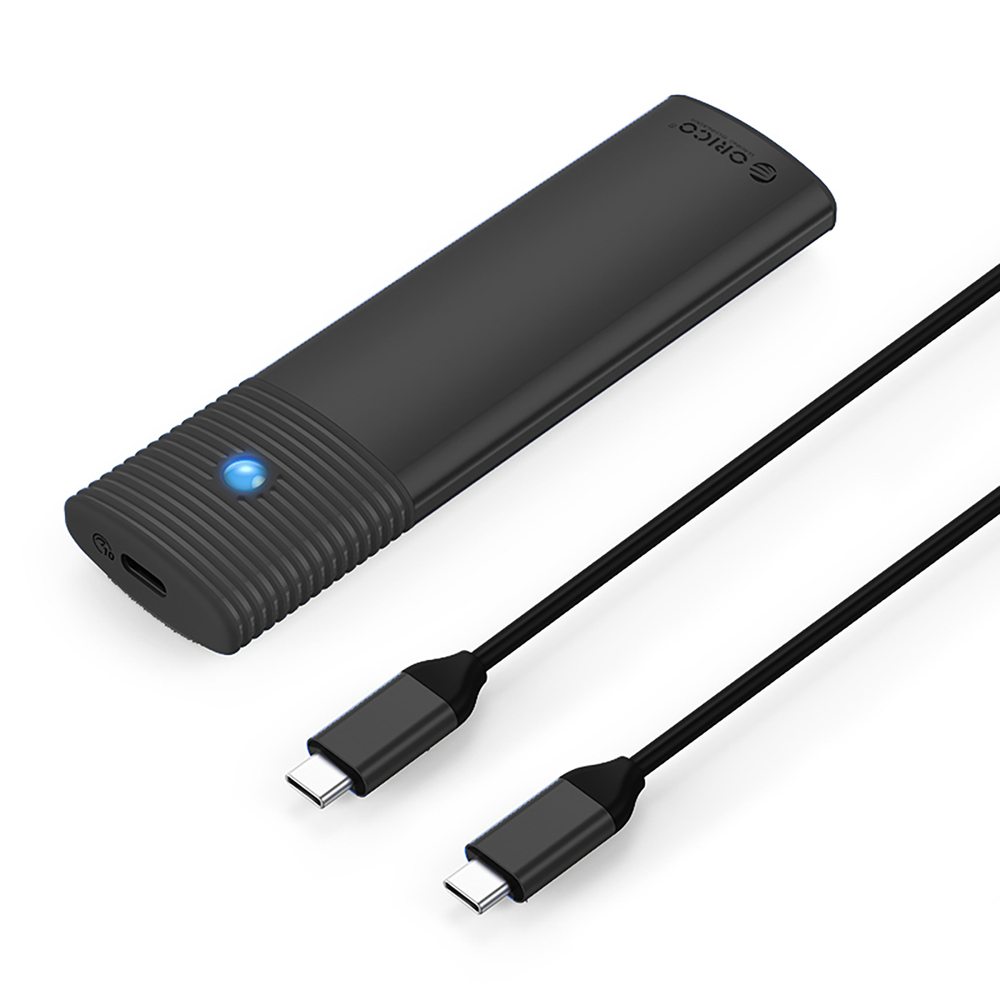 Orico PWM2 M.2 NGFF SATA USB-C 5Gb/s Disko Dėklas – Juodas