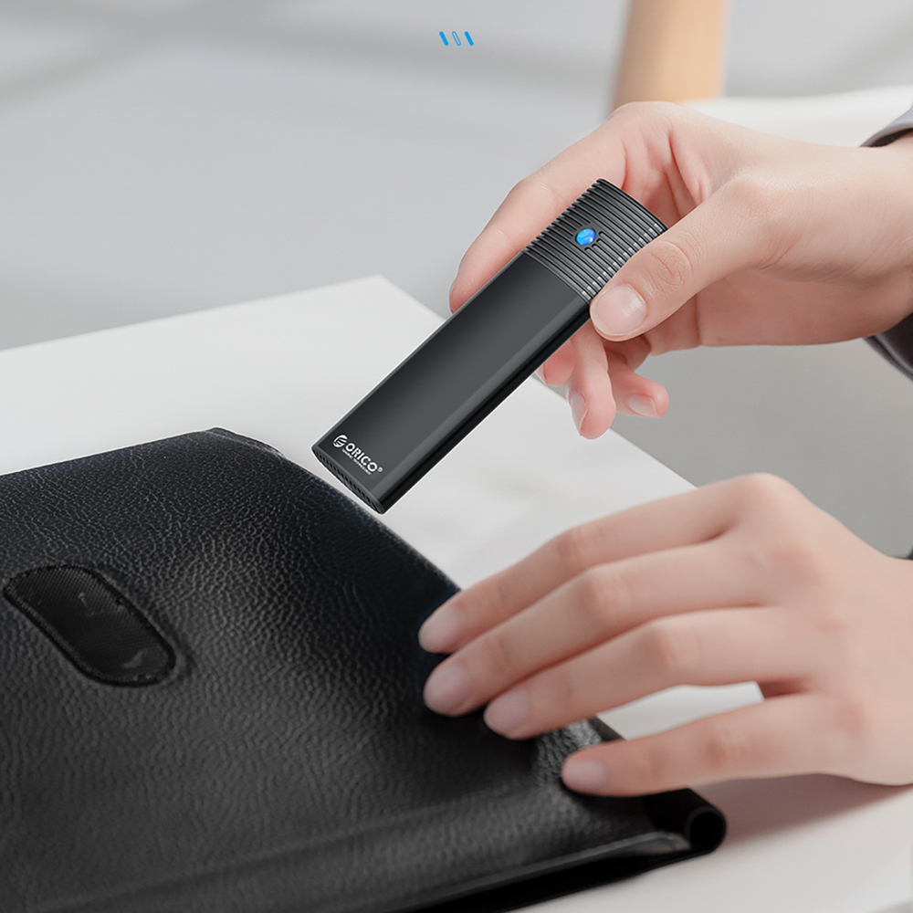 Orico PWM2 M.2 NGFF SATA USB-C 5Gb/s Disko Dėklas – Juodas