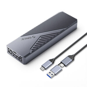 Orico CNM2-G20 M.2 NVME USB-C 3.2 20Gb/s Disko Dėklas – Pilkas
